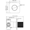Переключатель на 2 положения WASSERKRAFT PAAR A309