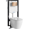 Система инсталляции с унитазом WASSERKRAFT VILS 56TLT.010.ME.RG04.H002