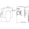 Смеситель для душа WASSERKRAFT NECKAR 2151